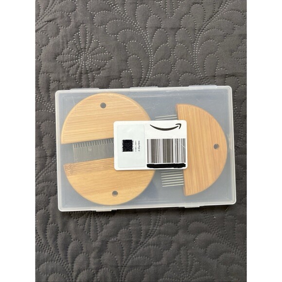 Left Wind 3pc Dog/Cats Hair Removal Comb Flea Removal Grooming Stainless Steel - Picture 11 of 11